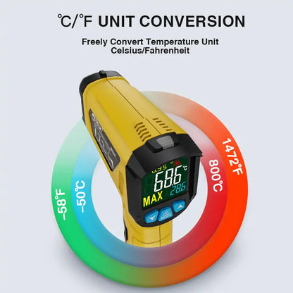 Digital Infrared Thermometer IR Laser